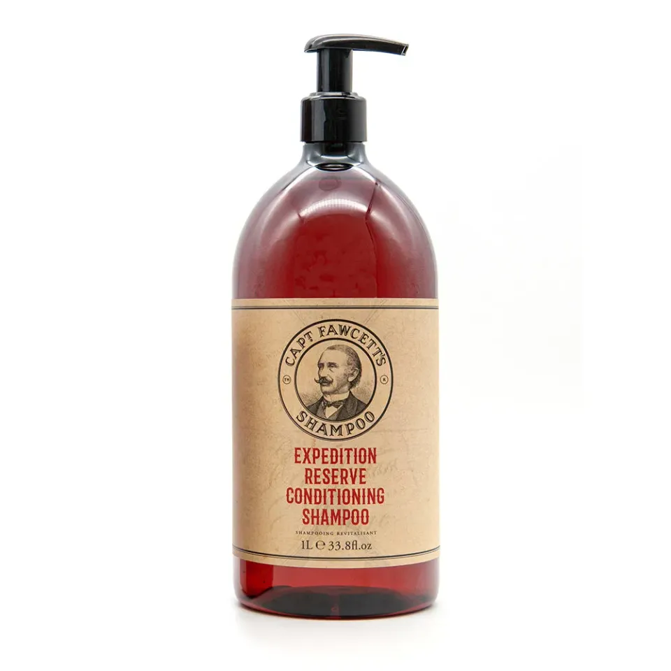 Captain Fawcett Expedition Reserve Shampoo 1L holzig