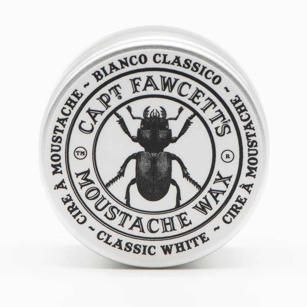 Captain Fawcett Bianco Classico Schnurrbartwachs grau