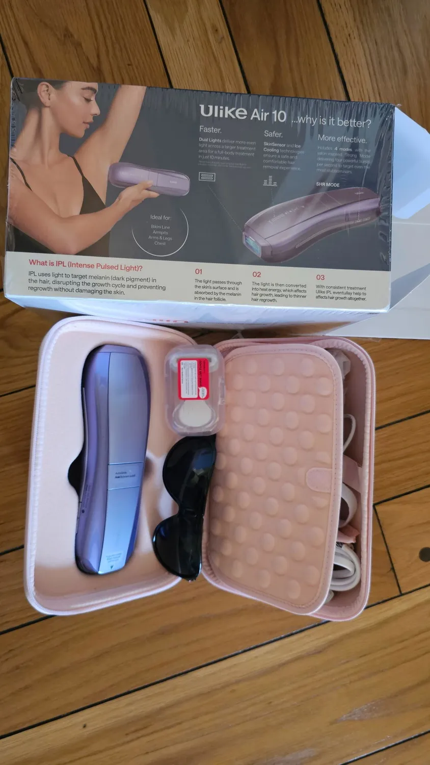 Ulike Air 10 Pro IPL-Haarentfernungsgerät Violett