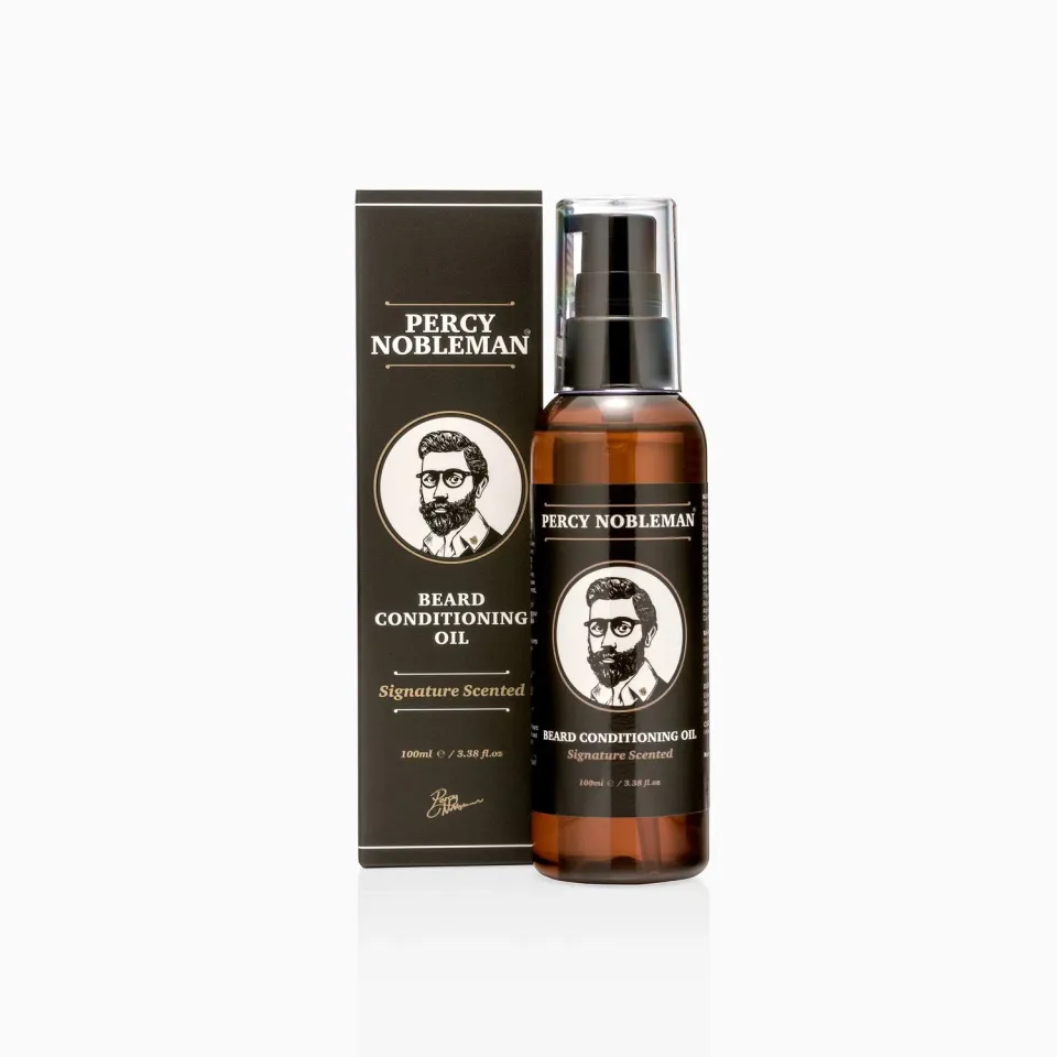 Percy Nobleman Signature Bartöl 100 ml Mandel Argan