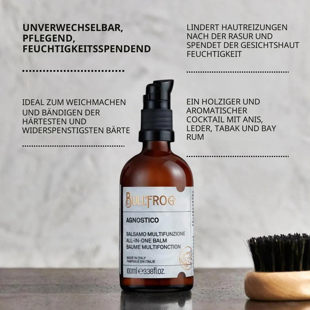 Bullfrog Agnostico Bartbalsam 100 ml Spiced Duft