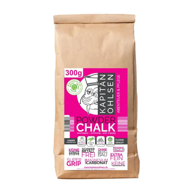 Kapitän Ohlsen Powder Chalk Kletterkreide 300g Grip