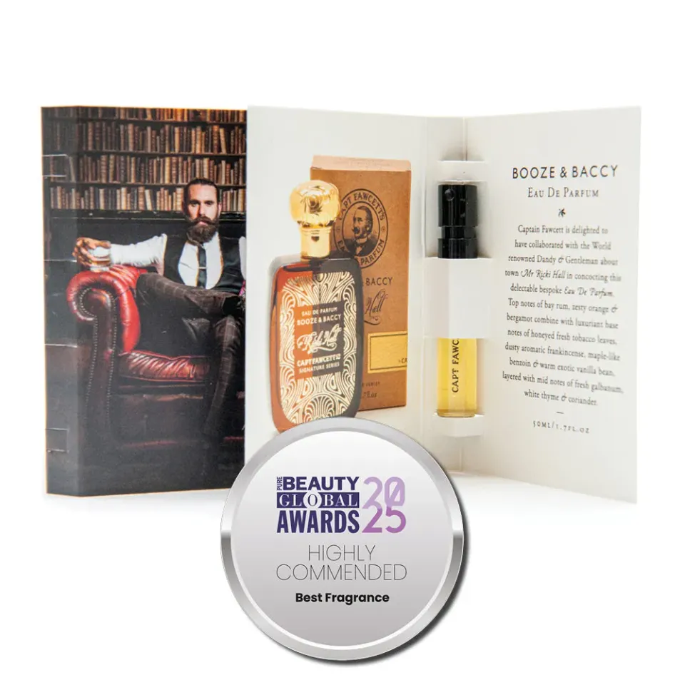 Captain Fawcett Booze & Baccy Eau de Parfum Probe 2ml würzig