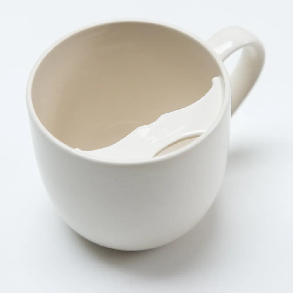 Captain Fawcett Moustache Guard Cup Tasse Large Rechtshänder