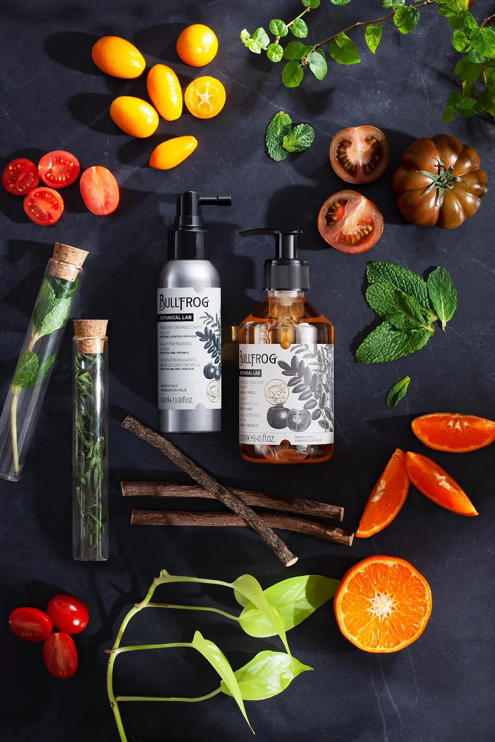 Bullfrog Kopfhaut Serum 100ml Tomatenblatt belebend Kalk-Schutz