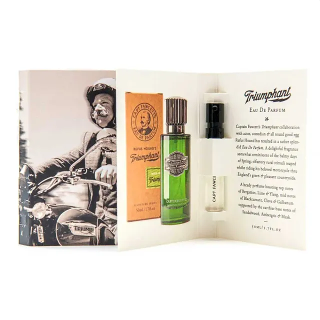 Captain Fawcett Triumphant Eau de Parfum 2ml Probe frisch