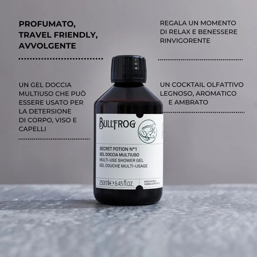 Bullfrog Secret Potion Nr.1 Duschgel 250ml holzig-bernstein