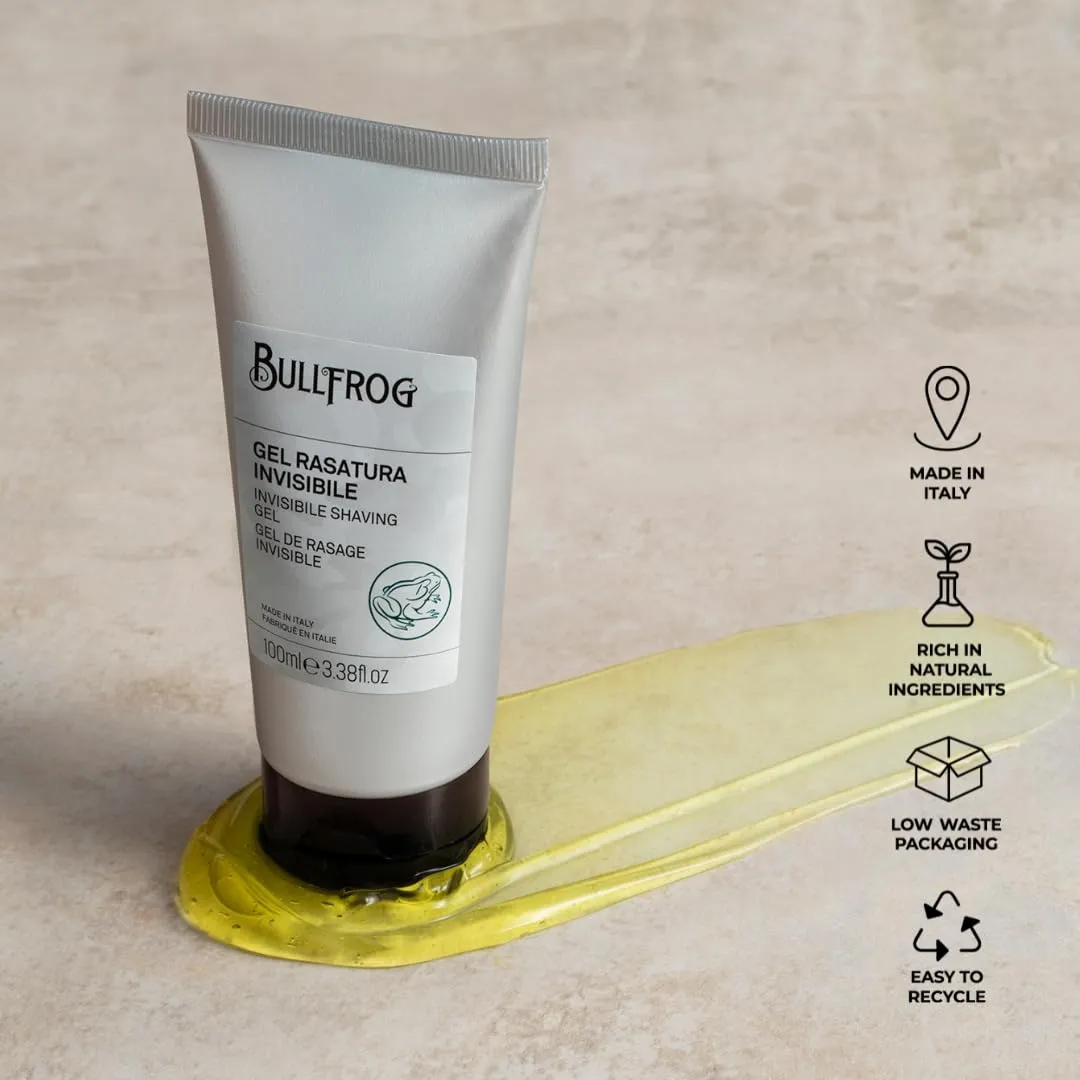 Bullfrog Unsichtbares Rasiergel 100 ml Talk