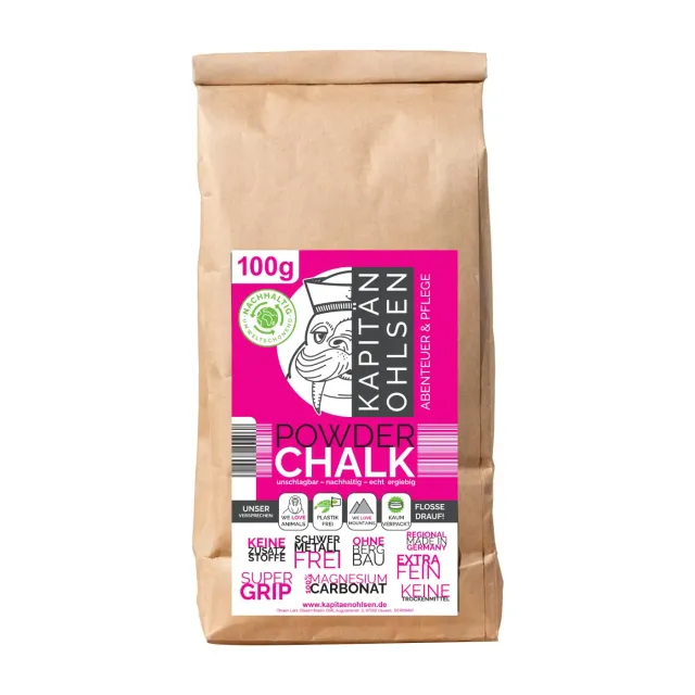Kapitän Ohlsen Powder Chalk Kletterkreide 100g Grip