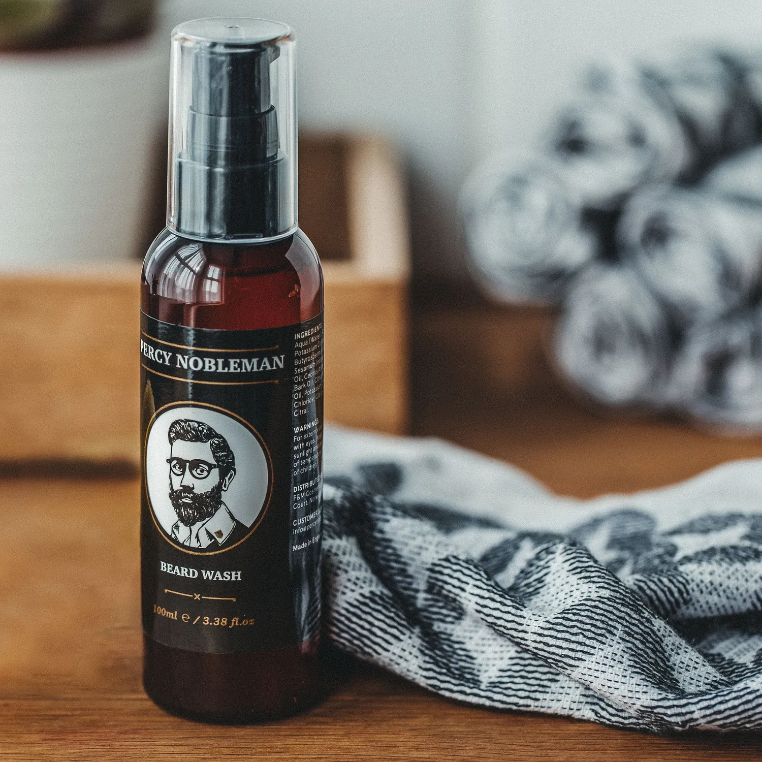 Percy Nobleman Beard Wash Bartshampoo 100 ml Zitrus