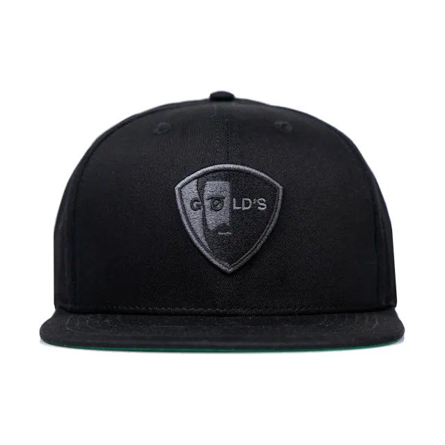 GØLD's Snapback Cap schwarz verstellbar