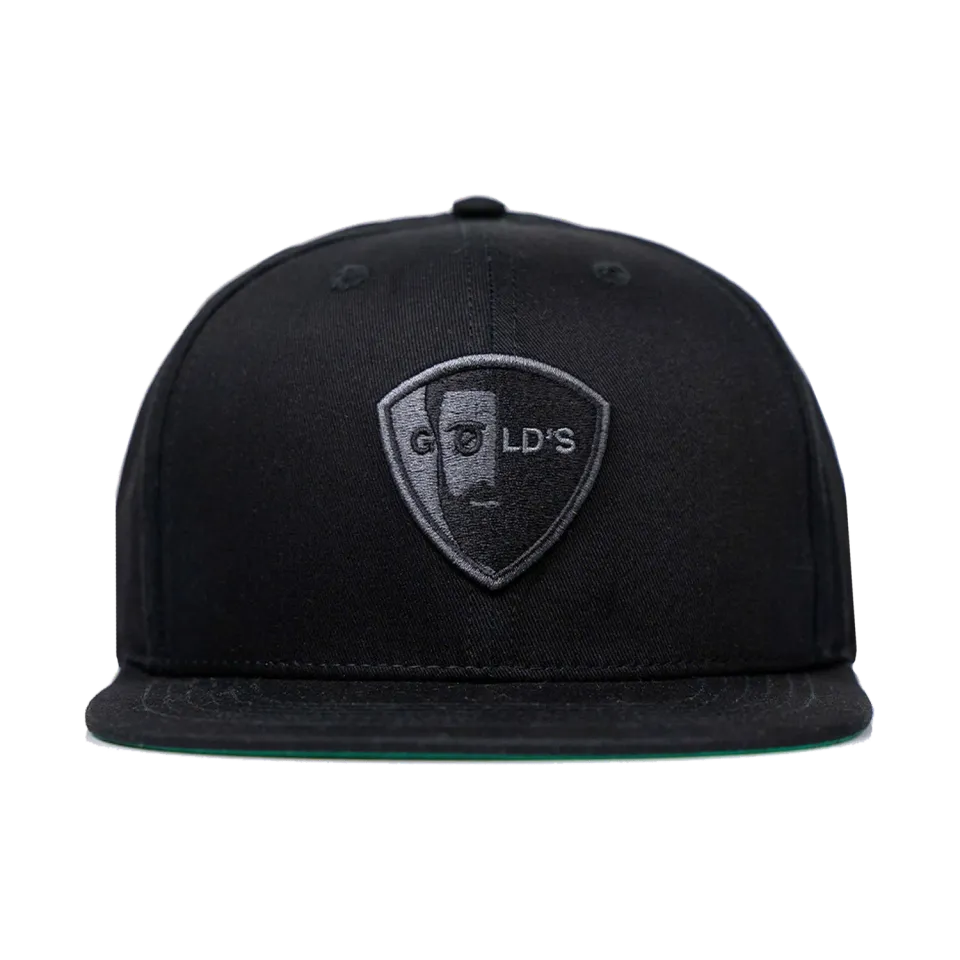 GØLD's Snapback Cap schwarz verstellbar