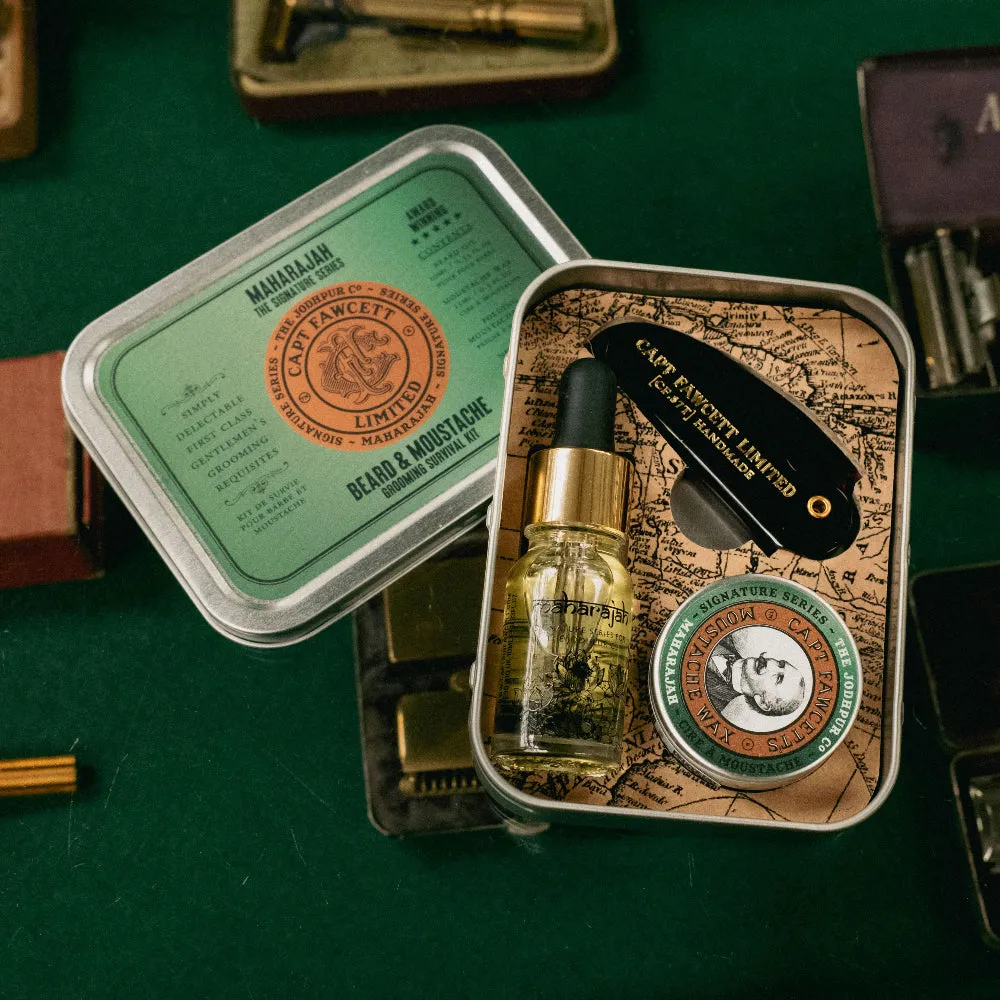 Captain Fawcett Maharajah Grooming Survival Kit Dose