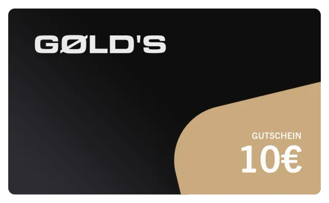 GØLD's Geschenkgutschein digital 10 EUR flexibel