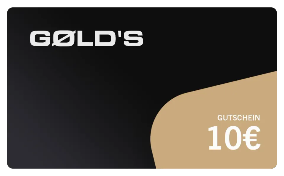 GØLD's Geschenkgutschein digital 10 EUR flexibel