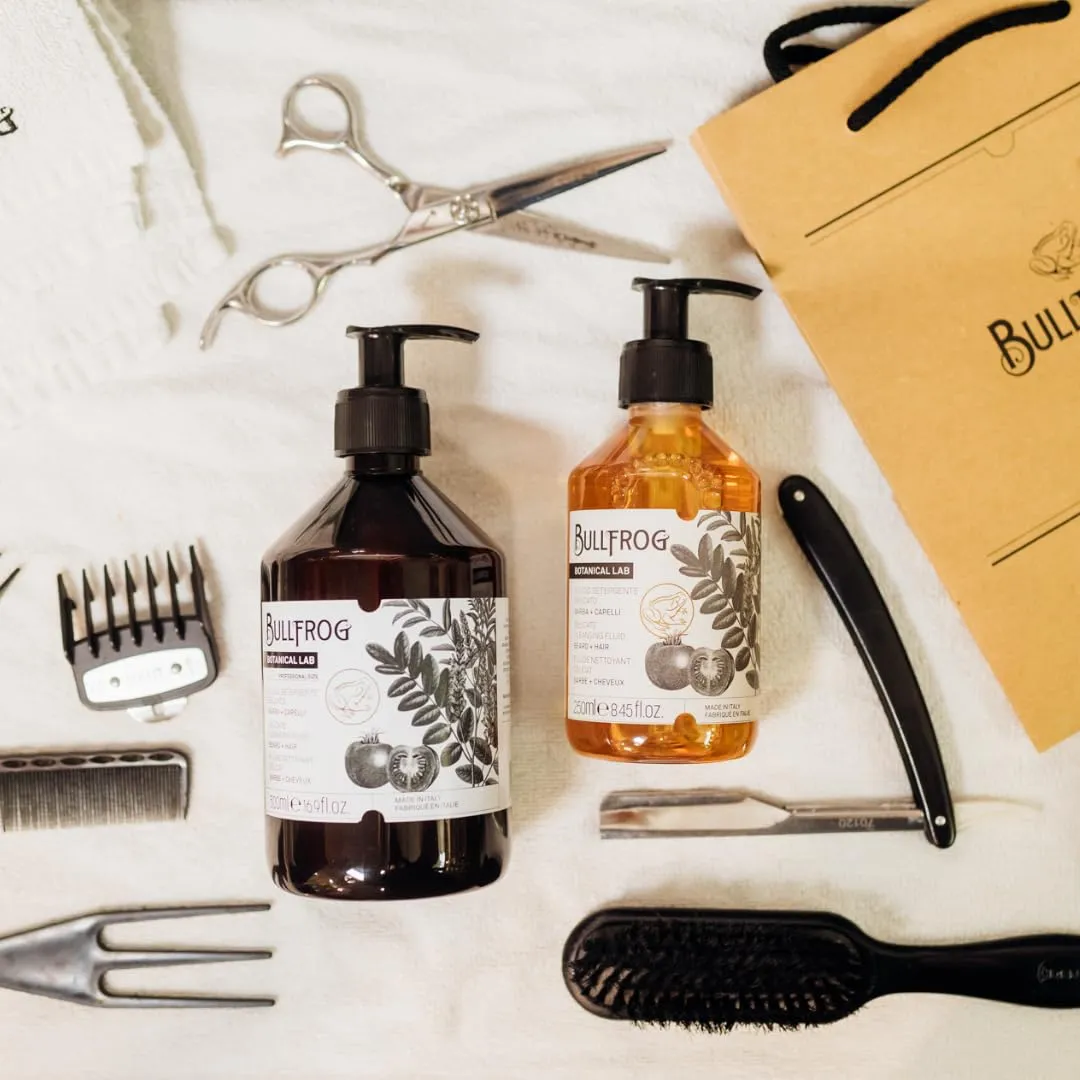 Bullfrog Botanical Delicate Haar- und Bartshampoo mild