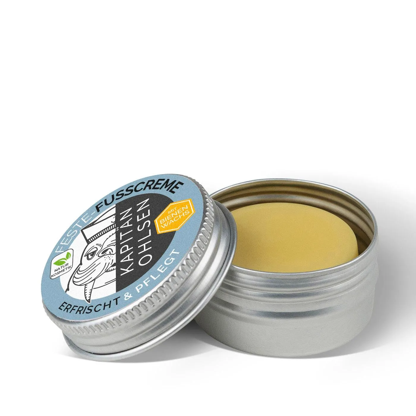 Kapitän Ohlsen Feste Fußcreme Stick Sheabutter
