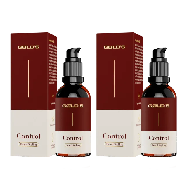 GØLD's Control Bartstyling Doppelpack 2x50ml Fluid