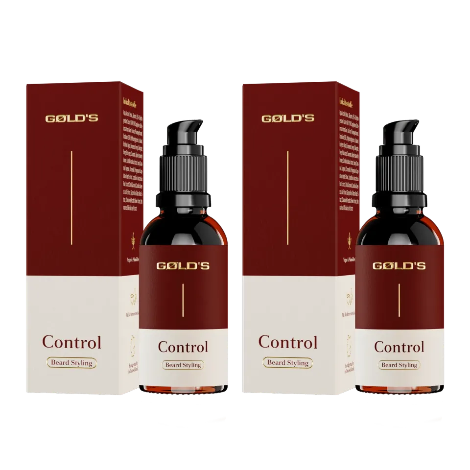 GØLD's Control Bartstyling Doppelpack 2x50ml Fluid