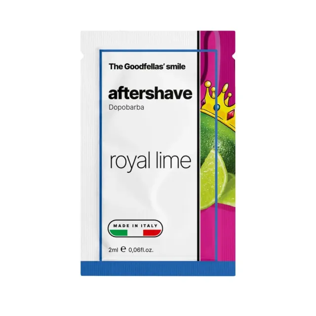 The Goodfellas' Smile Royal Lime Aftershave Probe 2ml Menthol