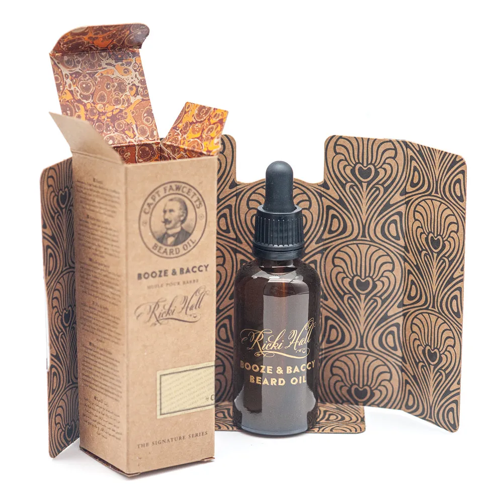 Captain Fawcett Booze & Baccy Bartöl 50ml Tabak-Vanille