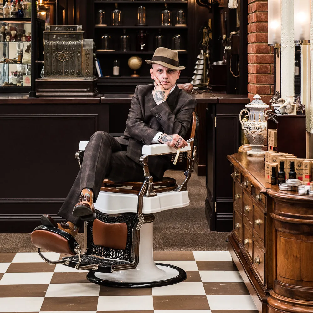 Captain Fawcett Barberism Bartbalsam Wachs Zedernholz