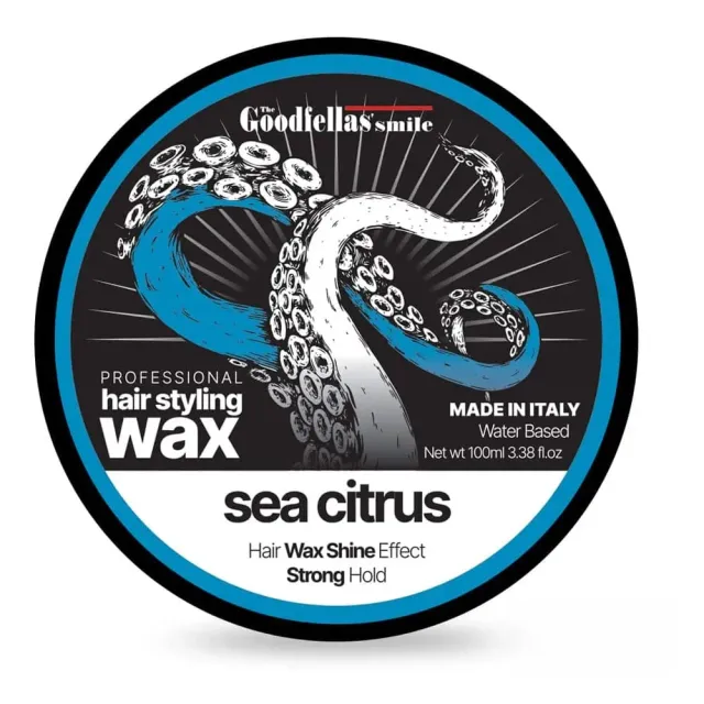 The Goodfellas' Smile Sea Citrus Haarwachs 100ml starker Halt Wetlook