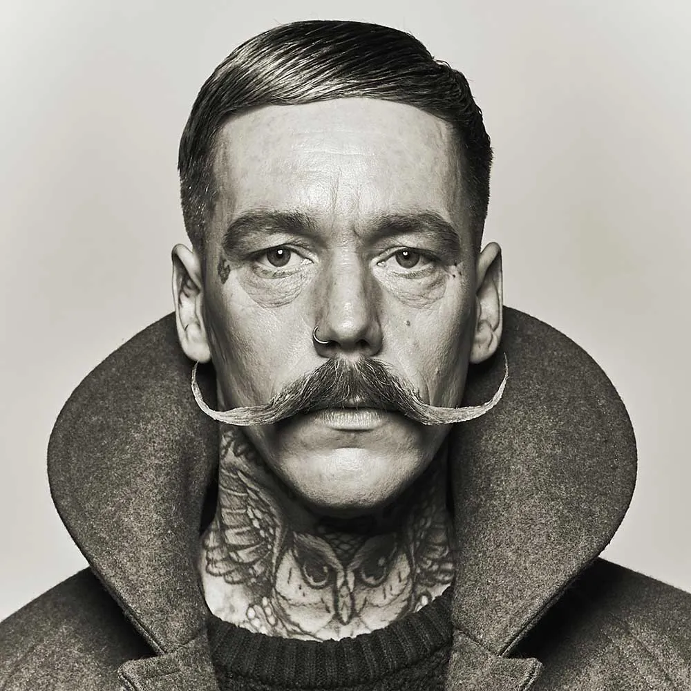 Captain Fawcett Expedition Schnurrbartwachs starker Halt Sandelholz