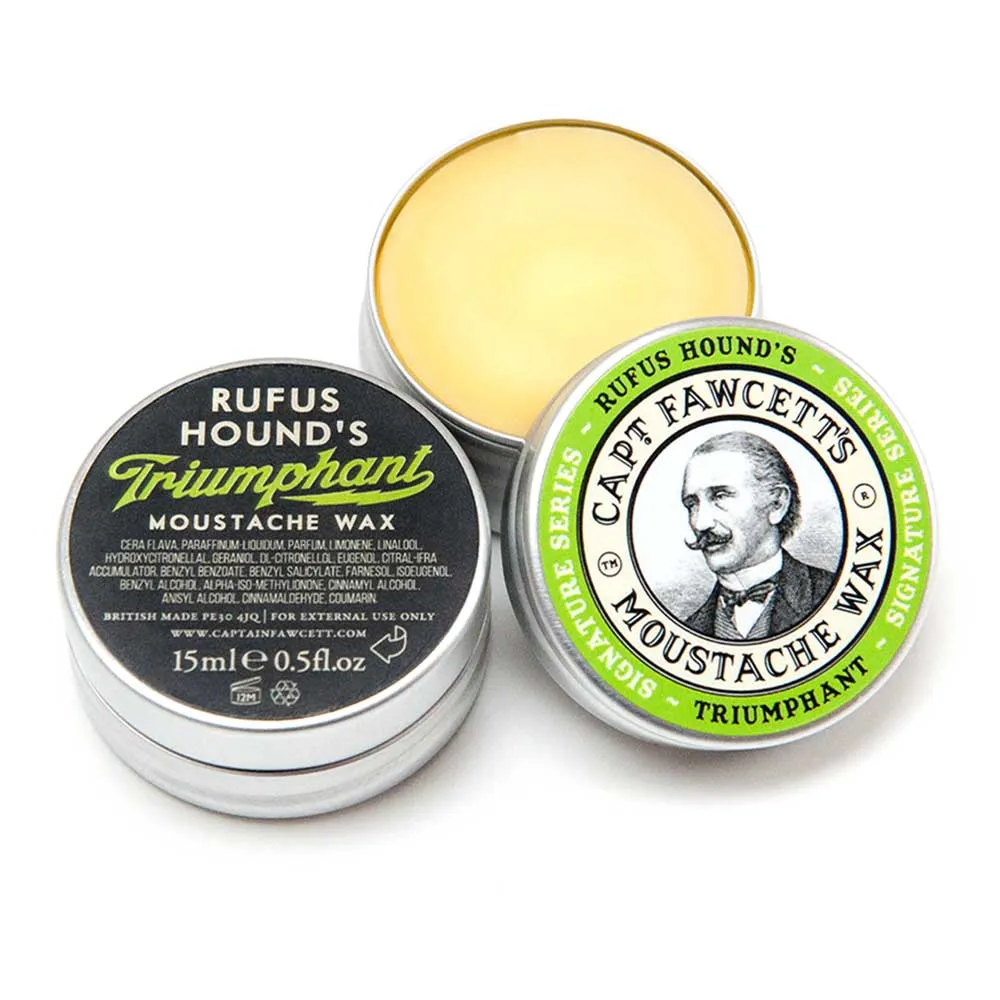 Captain Fawcett Triumphant Schnurrbartwachs Bergamotte