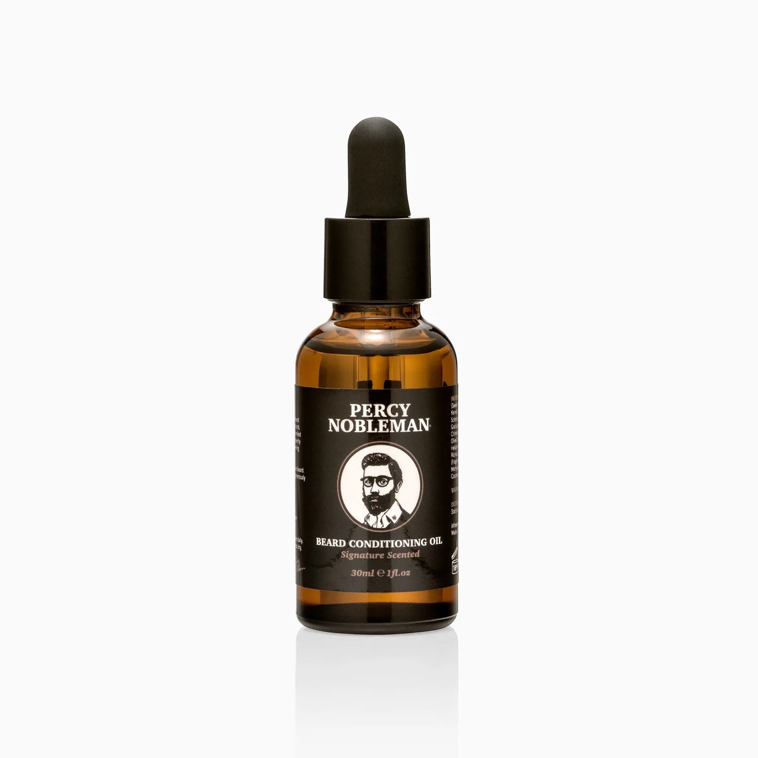 Percy Nobleman Signature Beard Oil Bartöl 30ml leicht