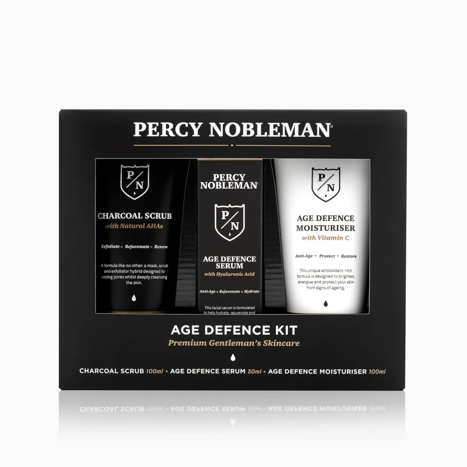Percy Nobleman Age Defence Pflegeset 3-teilig Hyaluron