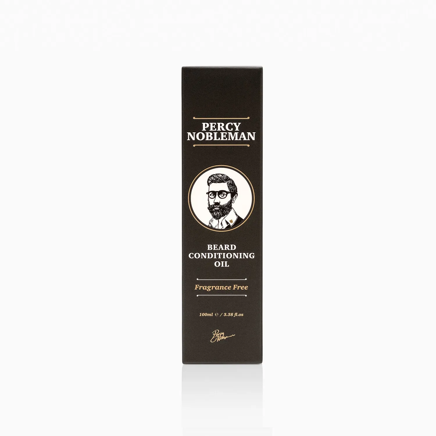 Percy Nobleman Bartöl ohne Duft 100ml Arganöl