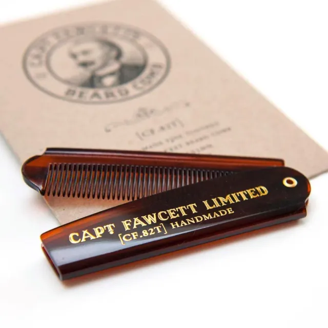 Captain Fawcett CF.82T Klapp-Bartkamm fein gezahnt