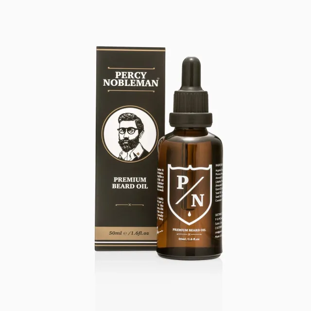 Percy Nobleman Premium Beard Oil Bartöl 50ml Vanille