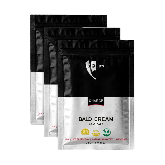 GØLD's Bald Cream Glatzencreme 20x2ml LSF25