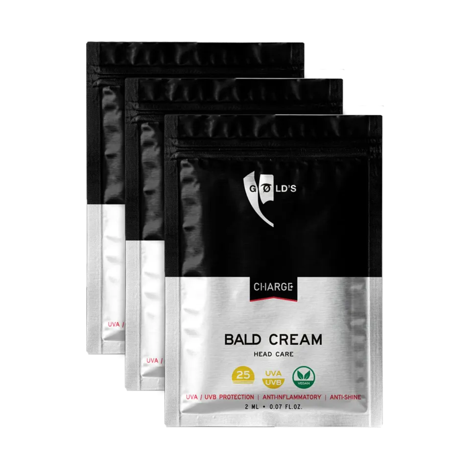 GØLD's Bald Cream Glatzencreme 20x2ml LSF25