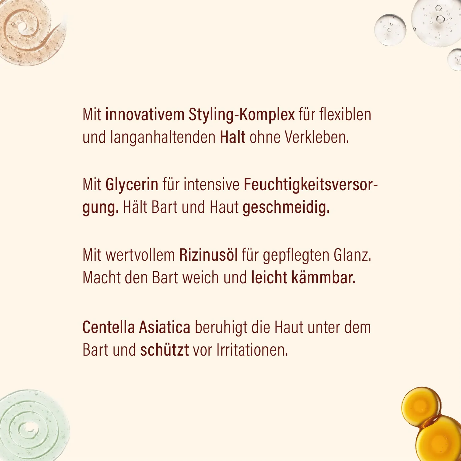 GØLD's Control Bartstyling Doppelpack 2x50ml Fluid