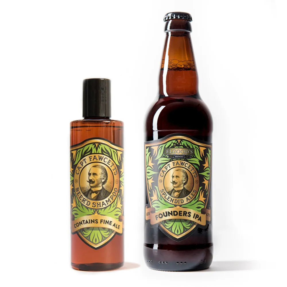 Captain Fawcett Beer'd Bartshampoo IPA Bier