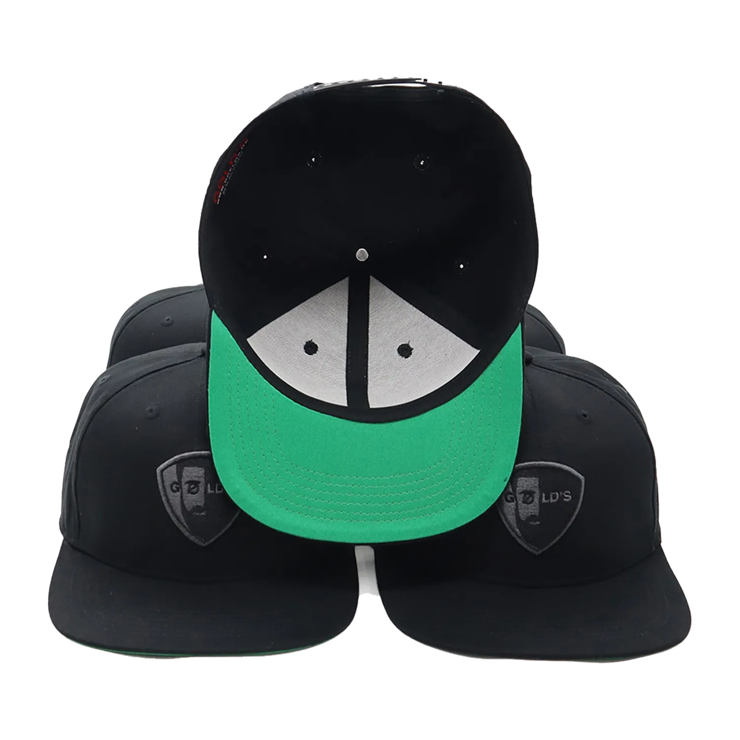 GØLD's Snapback Cap schwarz verstellbar