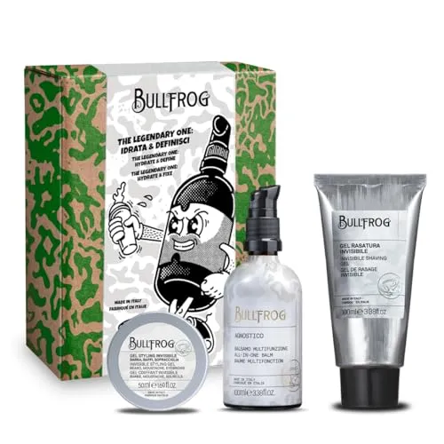 Bullfrog The Legendary One Bartpflegeset 3-teilig holzig