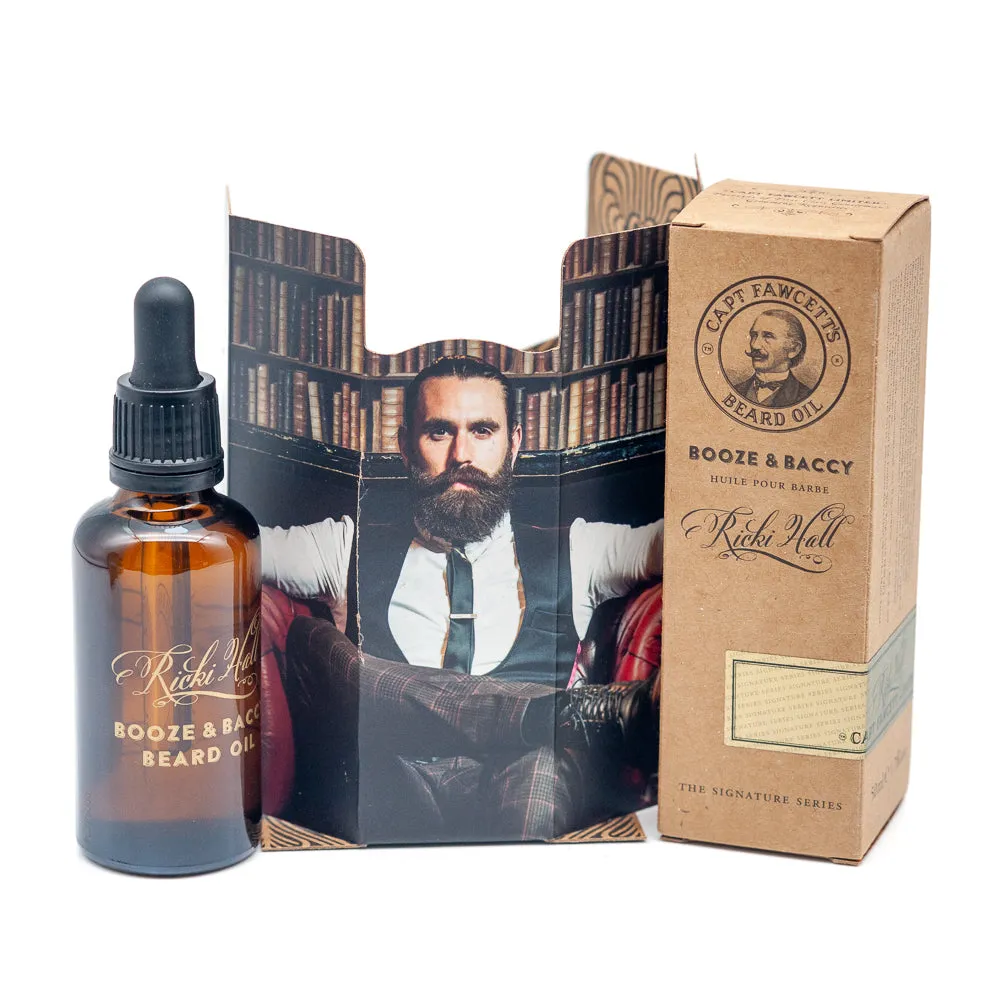 Captain Fawcett Booze & Baccy Bartöl 50ml Tabak-Vanille