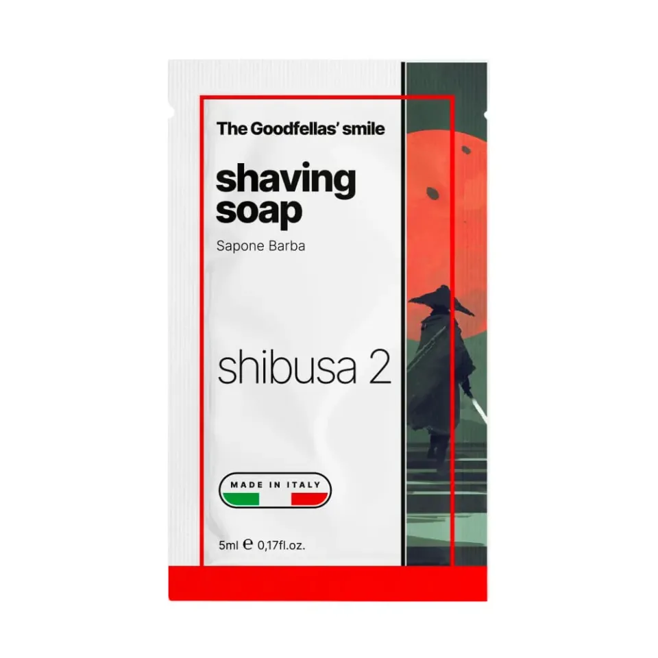 The Goodfellas' Smile Shibusa 2 Rasierseife Probe 5 ml Tallow
