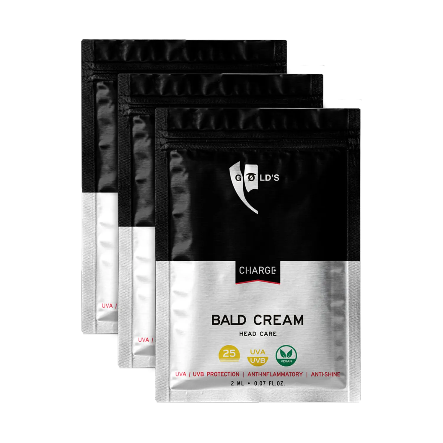 GØLD's Bald Cream Glatzencreme 20x2ml LSF25