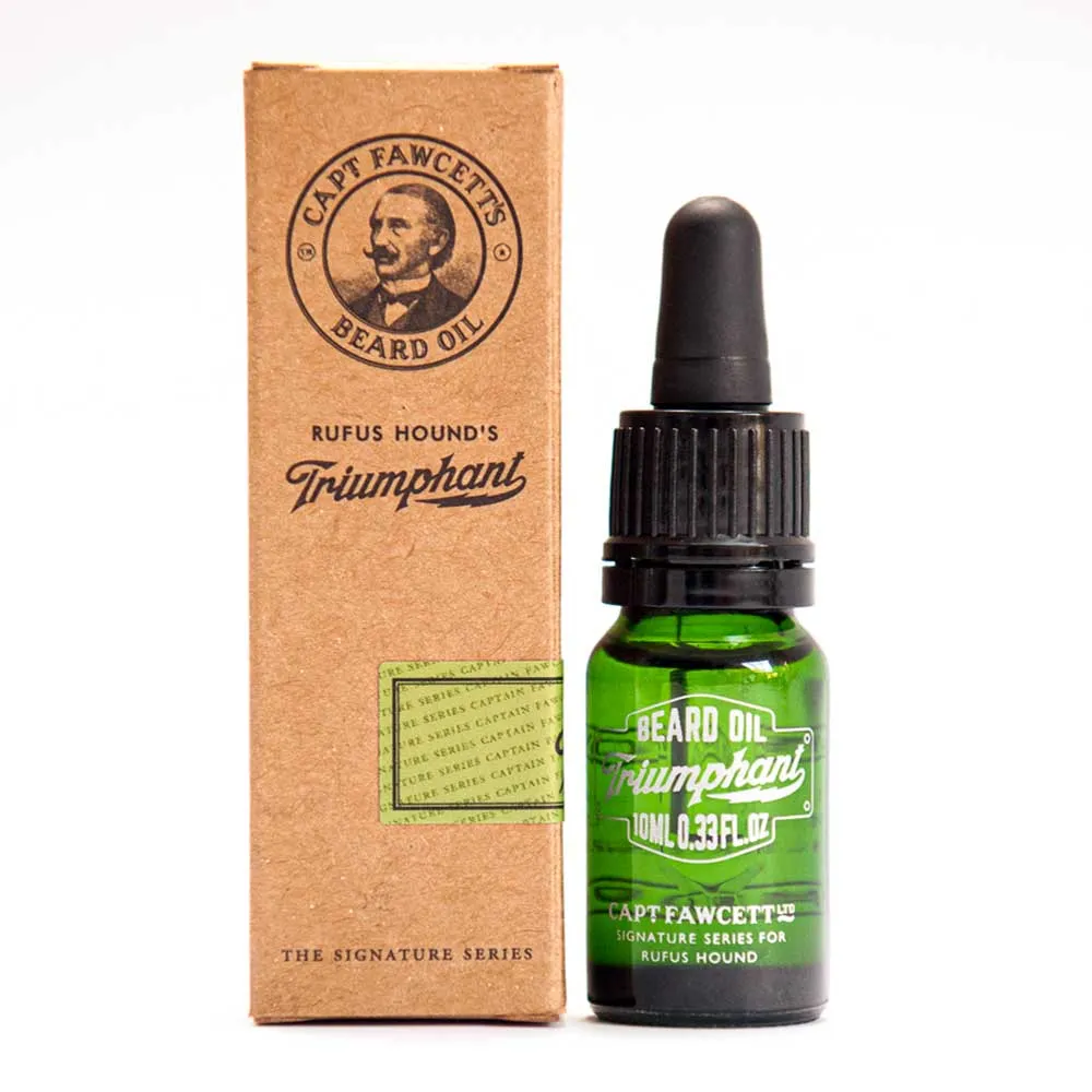 Captain Fawcett Triumphant Bartöl 10 ml Reise frisch