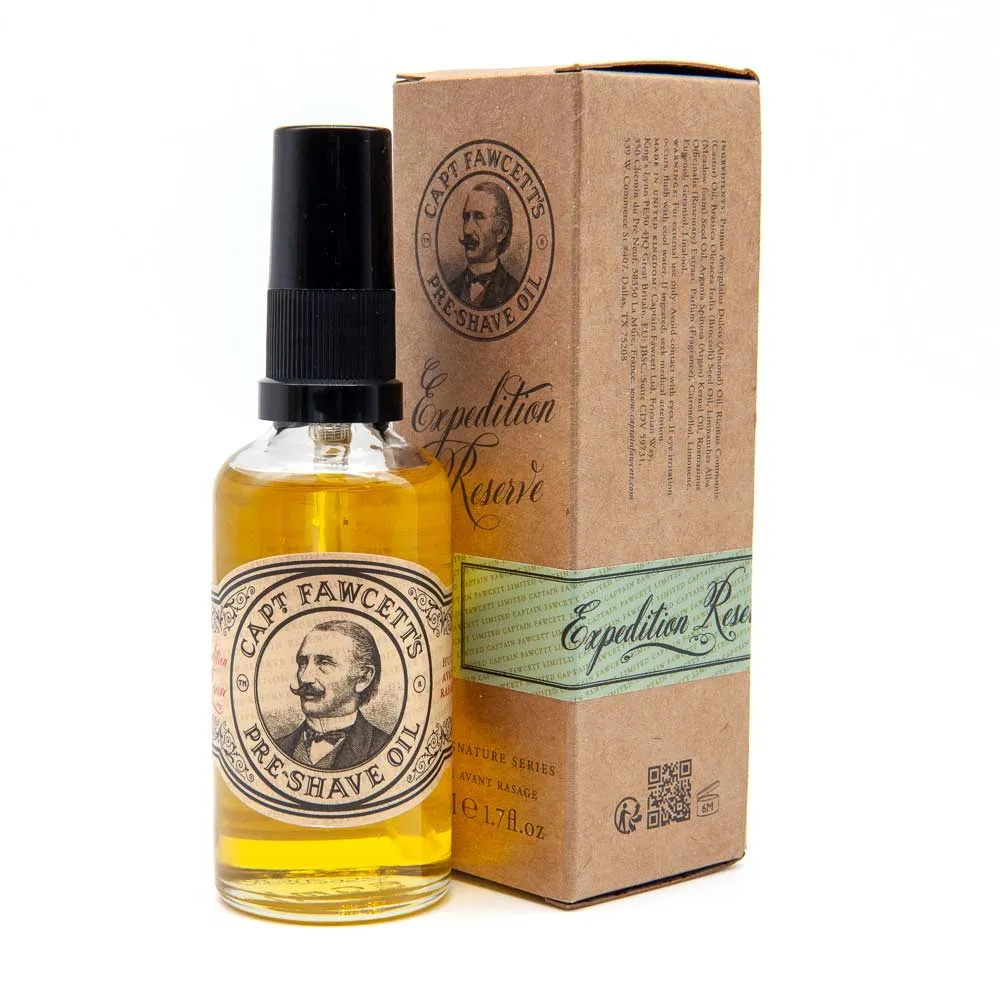 Captain Fawcett Expedition Reserve Pre-Shave Rasieröl natürlich