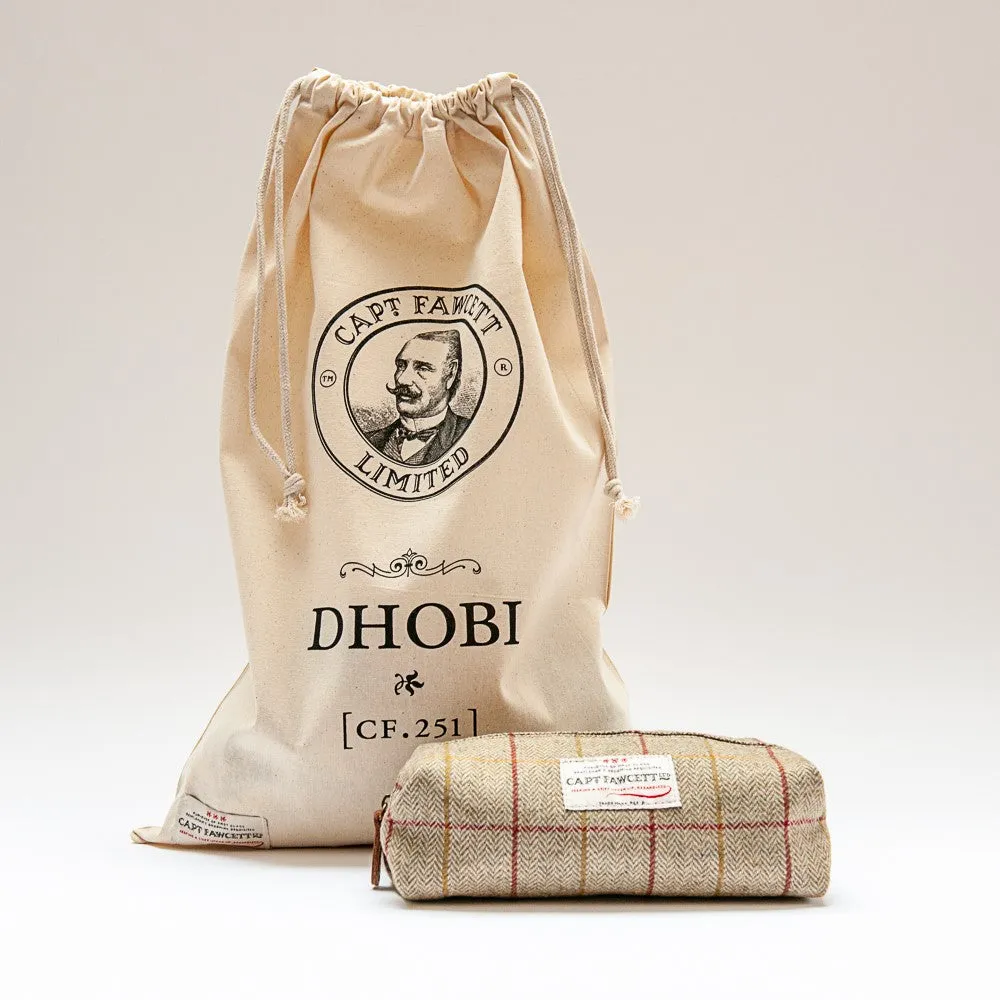 Captain Fawcett Tweed Washbag CF.318 Kulturbeutel