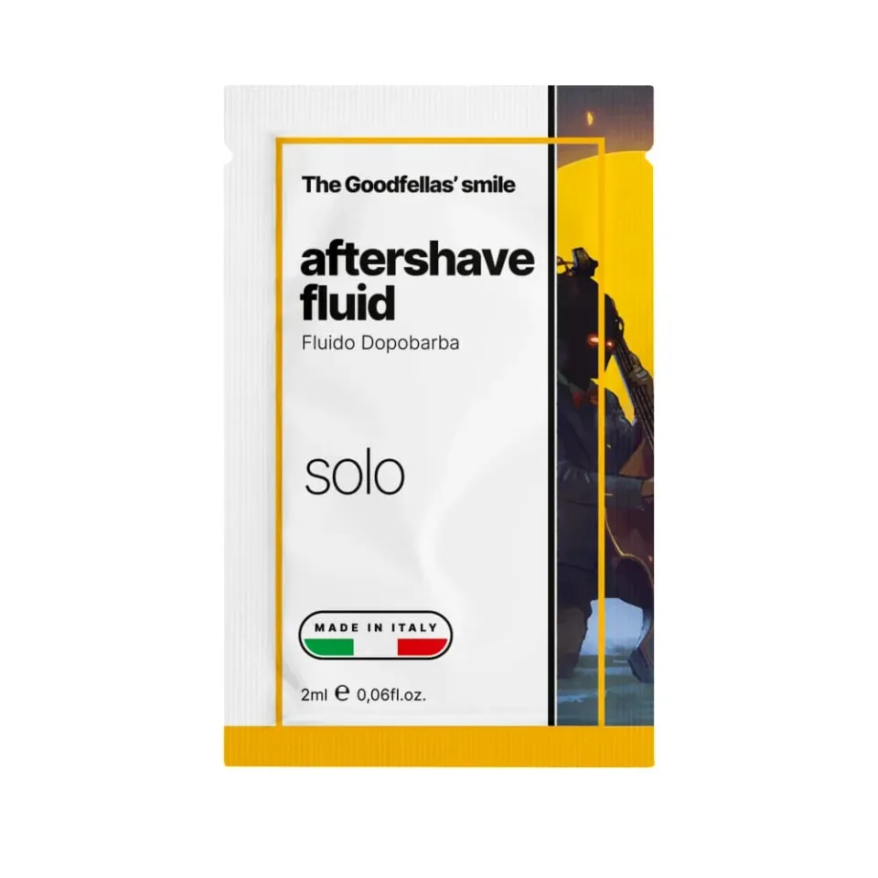 The Goodfellas' Smile Solo Aftershave Fluid 2 ml Probe frisch