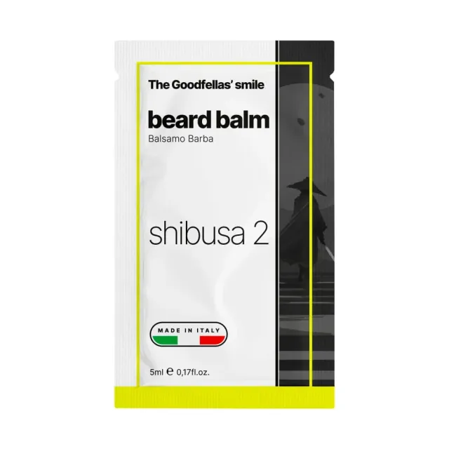 The Goodfellas' Smile Shibusa 2 Bartbalsam 5ml Probe süß-würzig