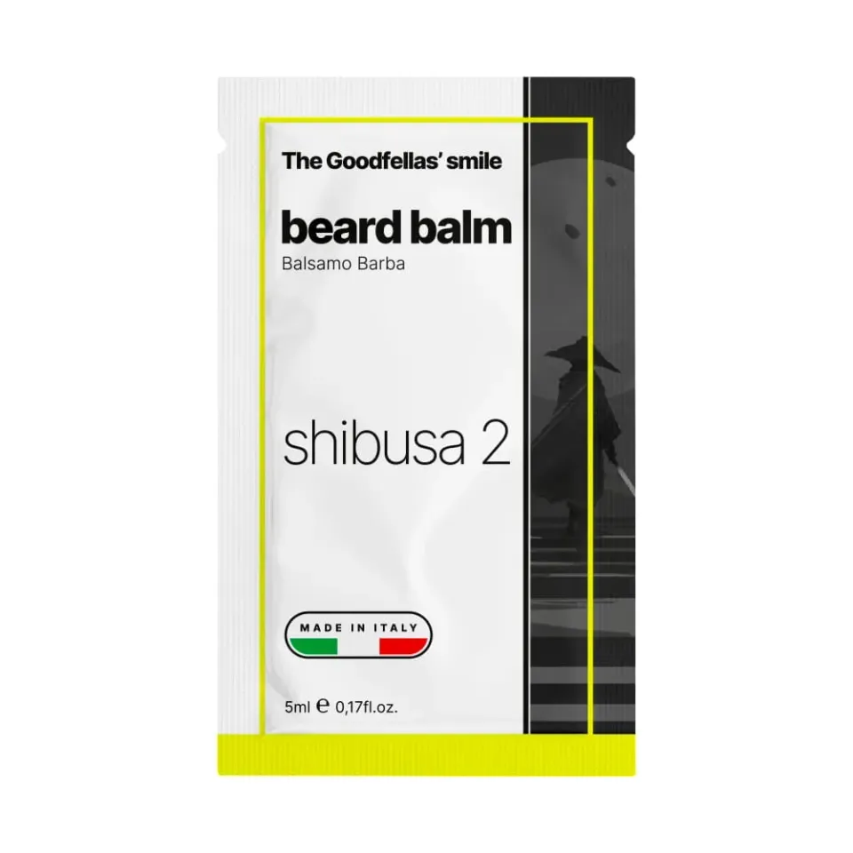 The Goodfellas' Smile Shibusa 2 Bartbalsam 5ml Probe süß-würzig