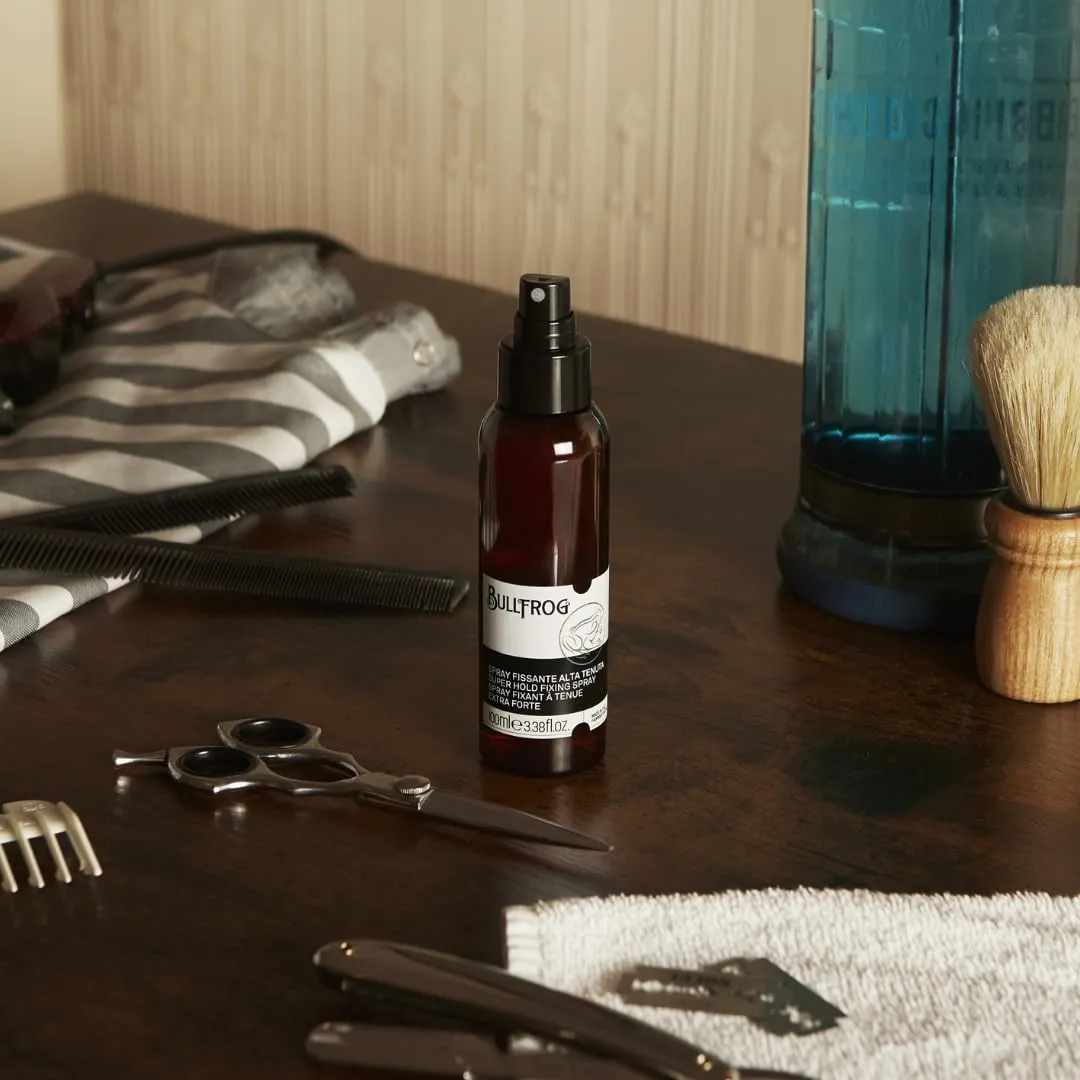 Bullfrog Extra Starker Halt Haarspray 100 ml Volumen